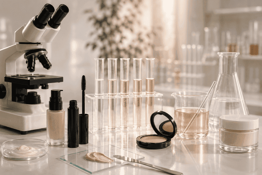 Cosmetic testing laboratory — safety and stability testing for reliable beauty products